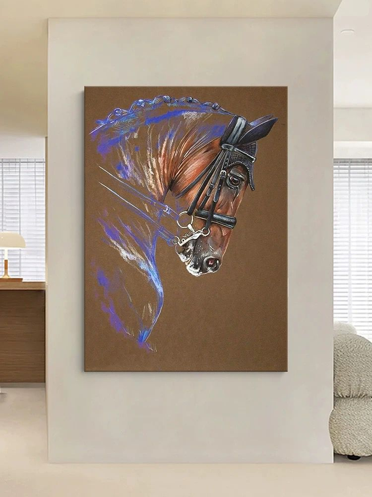 لوحة جدارية كانفاس رسم يدوي-HP25071_K