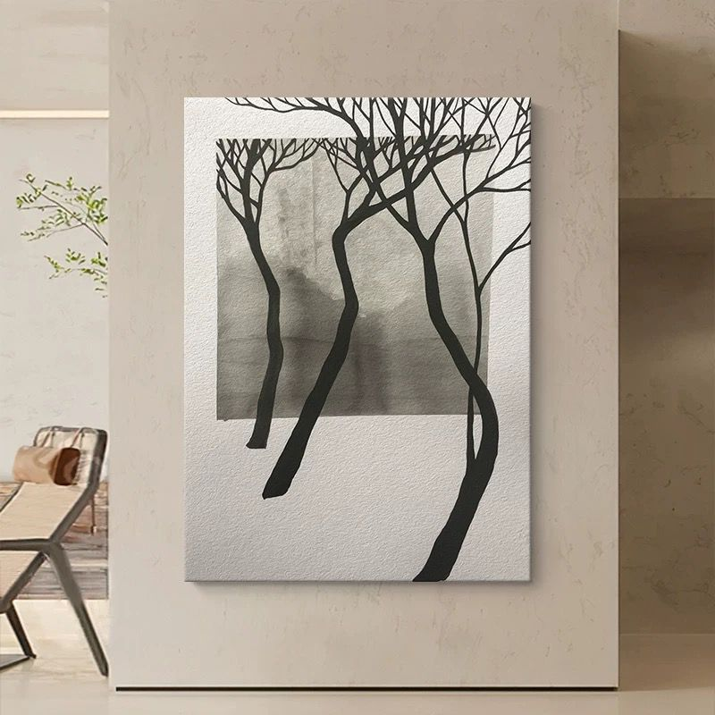 لوحة جدارية كانفاس رسم يدوي-HP25071_L