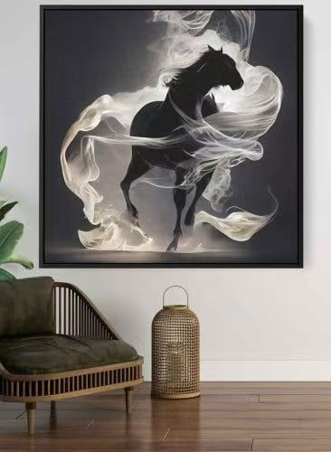 لوحة جدارية كانفاس رسم يدوي-HP25072_A