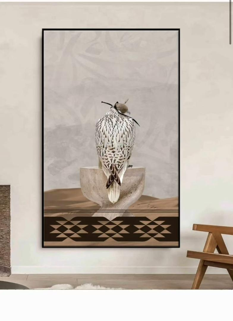 لوحة جدارية كانفاس رسم يدوي-HP25072_C